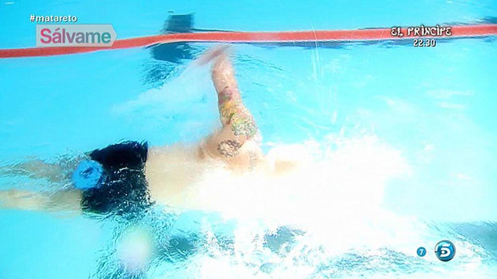 El colaborador, que asegura odiar el agua, deja el entrenamiento