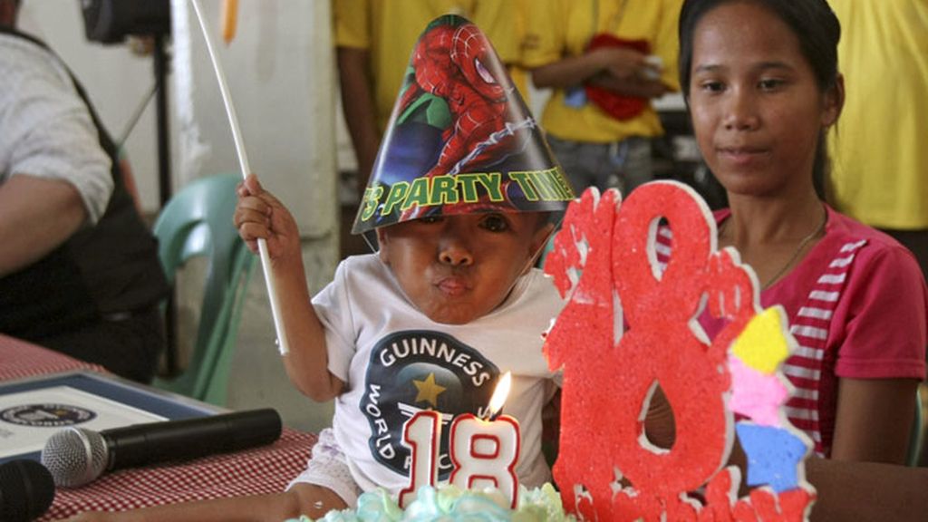 El hombre más pequeño del mundo