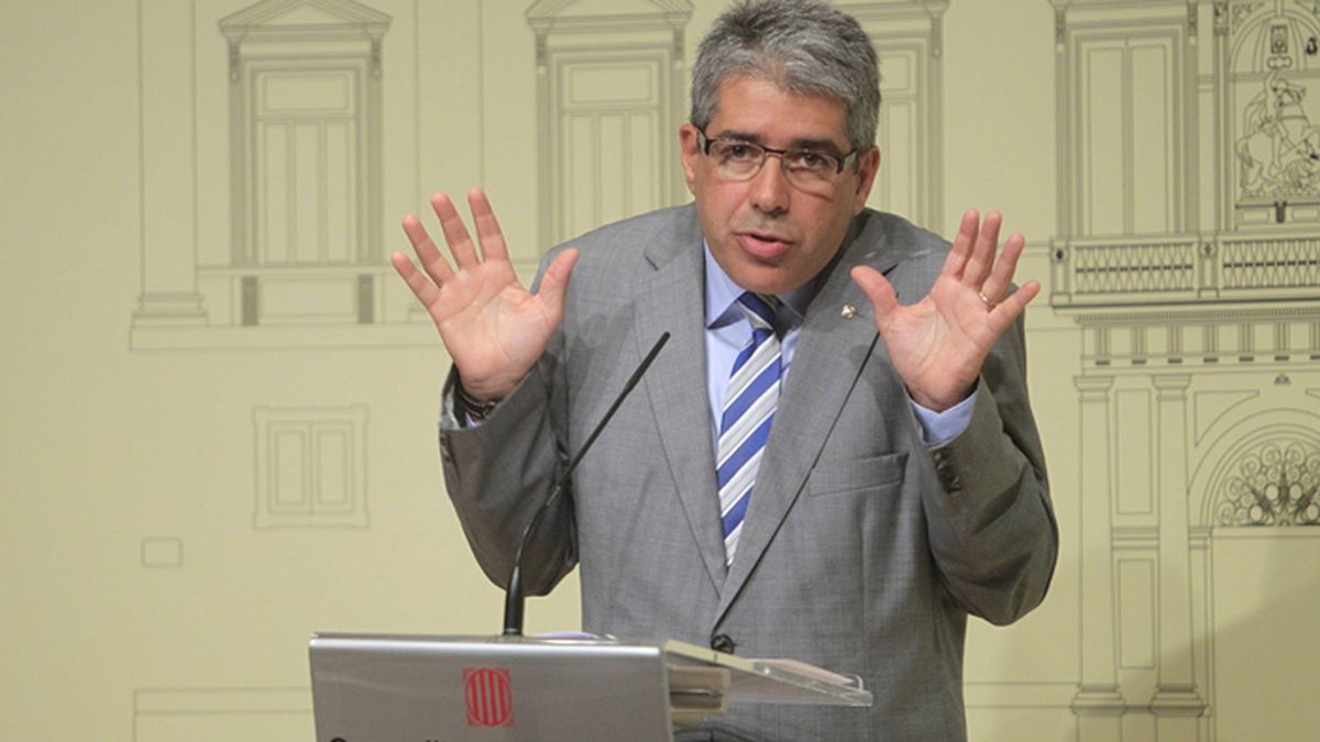 Francesc Homs, portavoz del Gobierno catalán