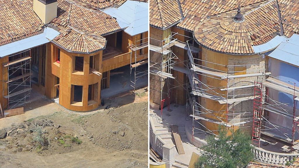 La mansión está en el exclusivo Bel Air, Los Ángeles