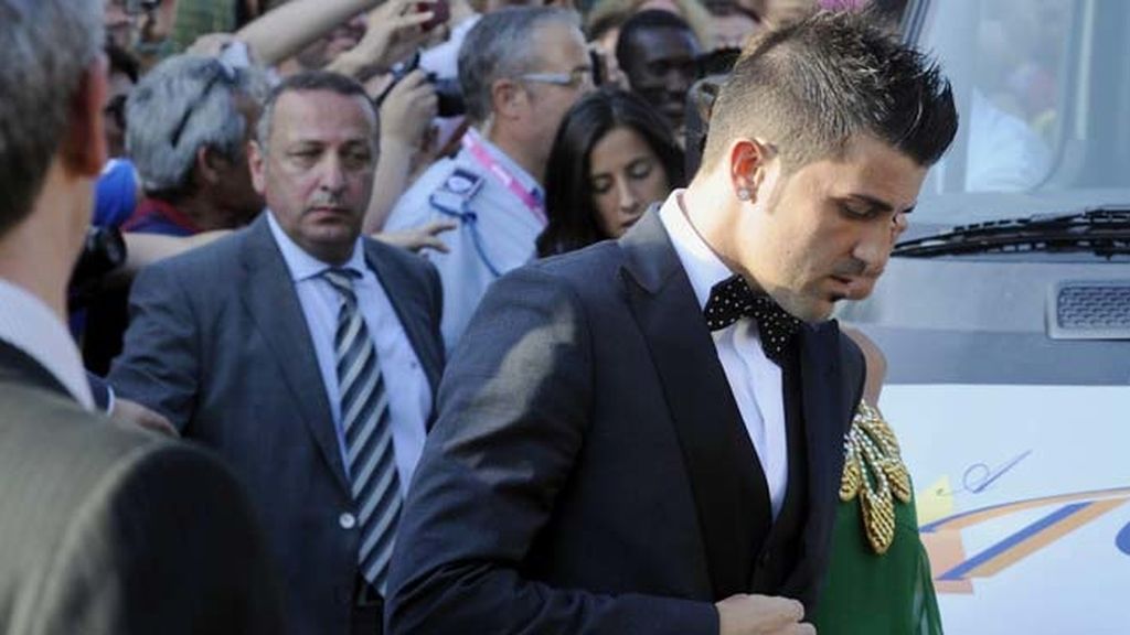 Boda de Xavi Hernández con Nuria Cunillera