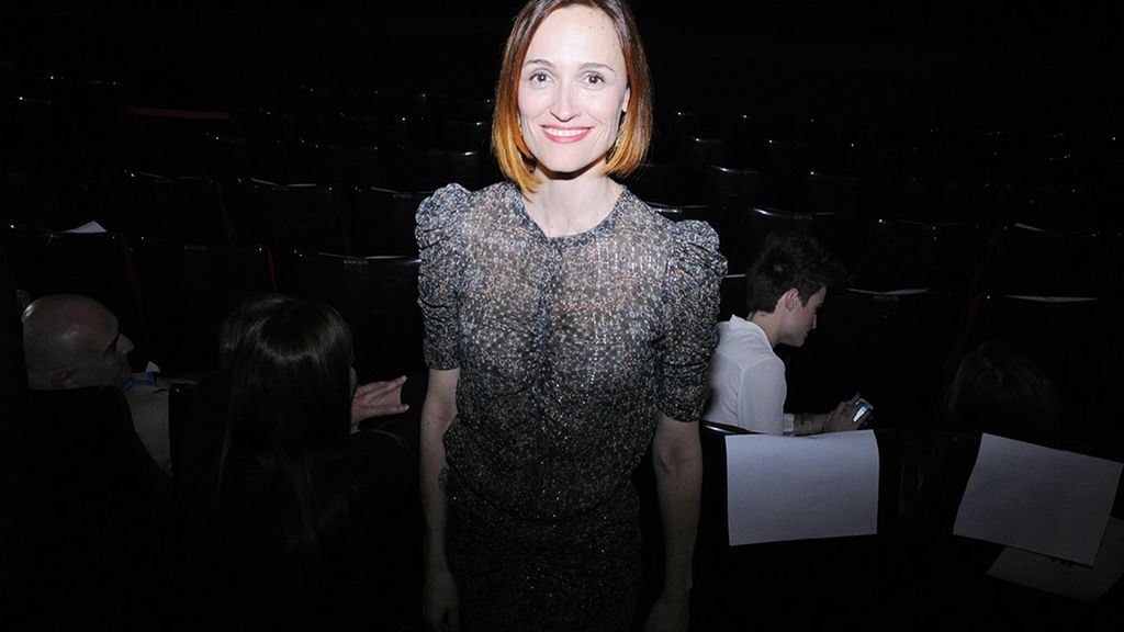 Laura Pamplona también quiso acompañar en esta ocasión tan importante a su compañero en la mítica "Aquí no hay quien viva"