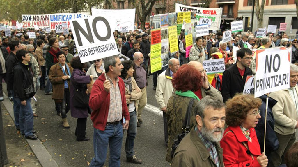El 15M se manifiesta en toda España