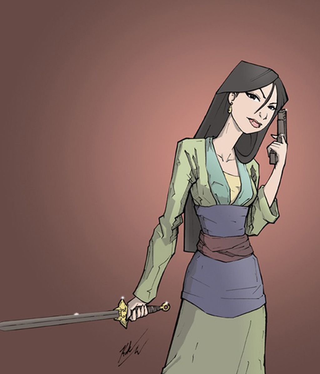 Las princesas Disney se vuelven guerreras