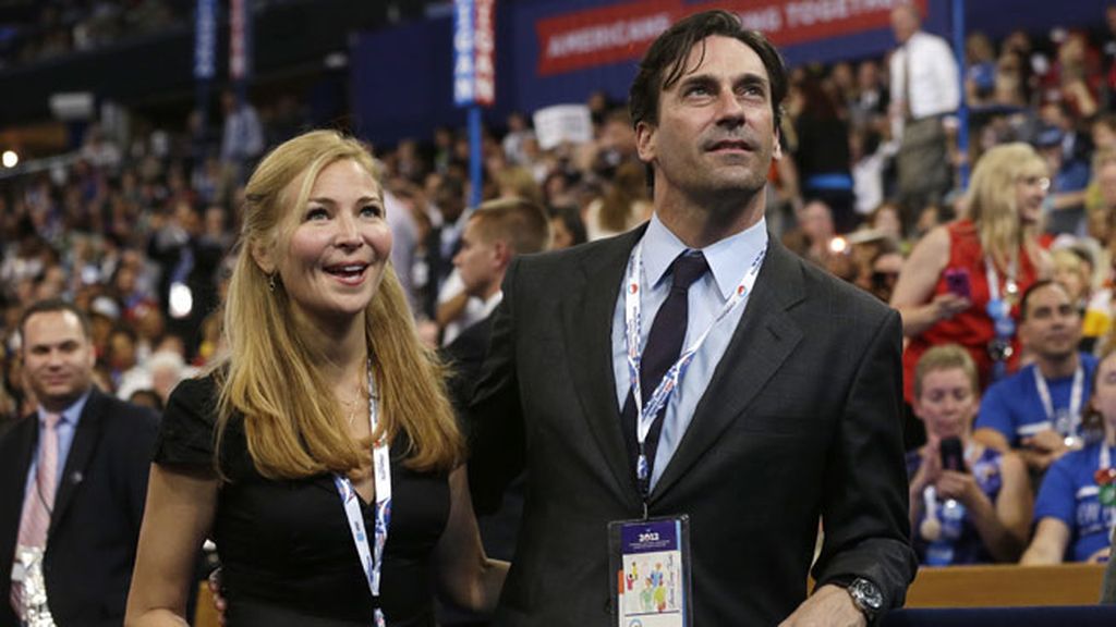 Jon Hamm, el 'Mad Men' más entregado antes sus colegas femeninas