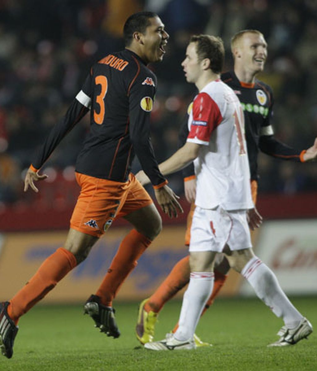 Slavia de Praga-Valencia, en imágenes