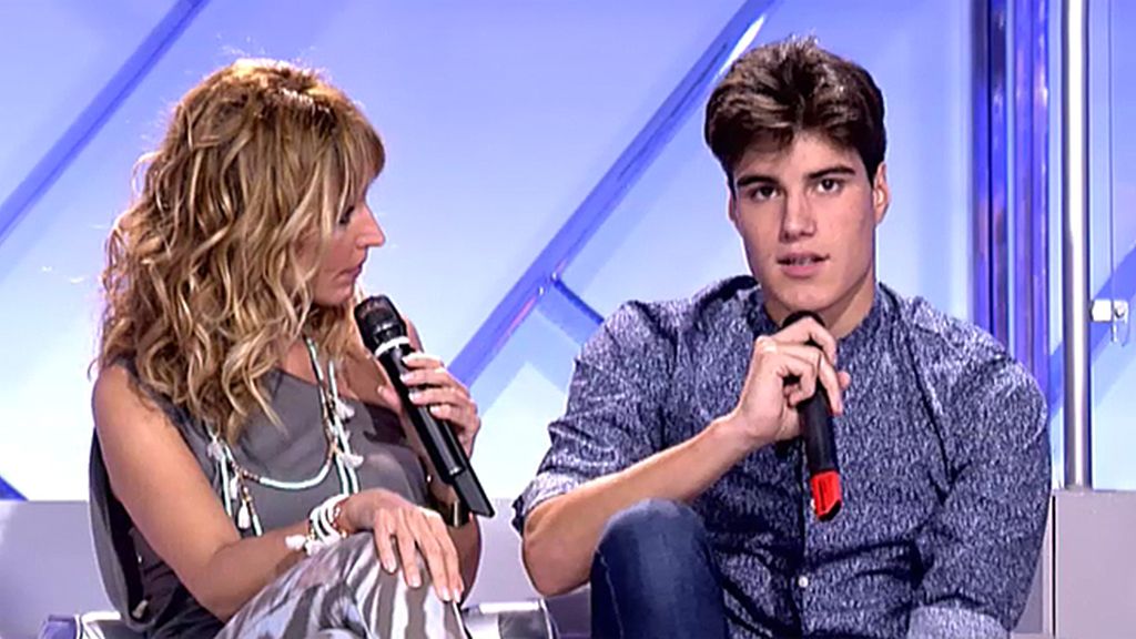 El tronista está feliz con la notica