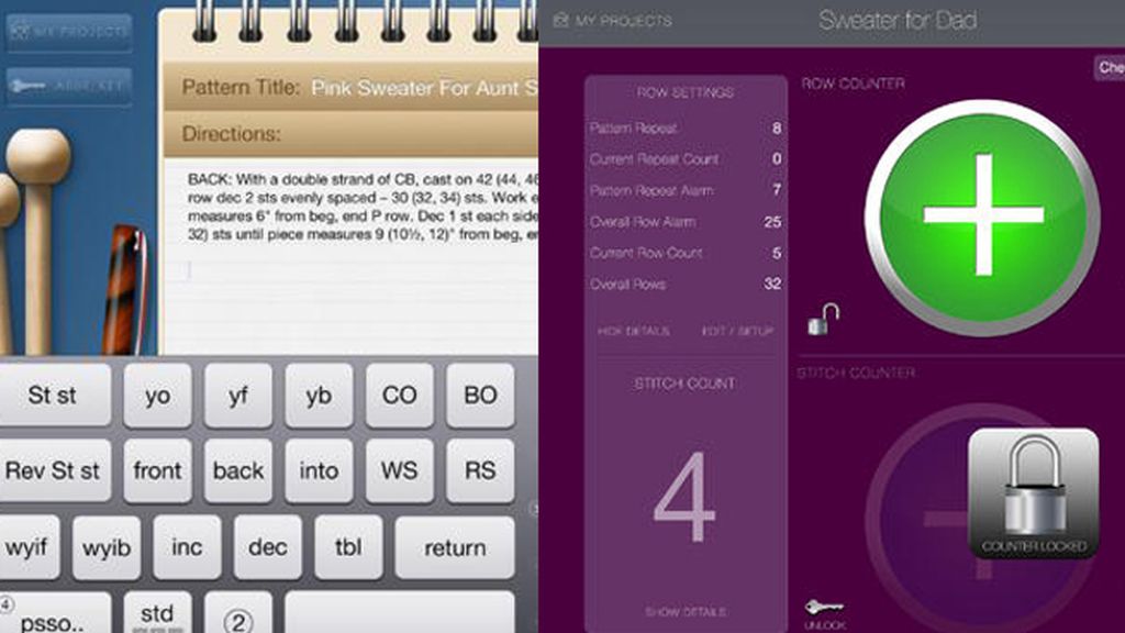 Apps para tejer