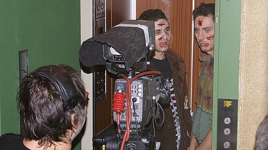 Paco León y David Castillo, caracterizados de muertos vivientes en el capítulo 200