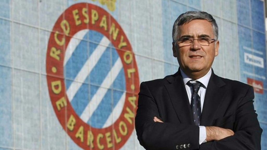 Joan Collet,presidente del RCD Espanyol