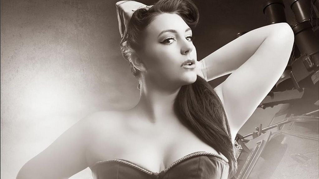 La mujer que engordó para ser modelo