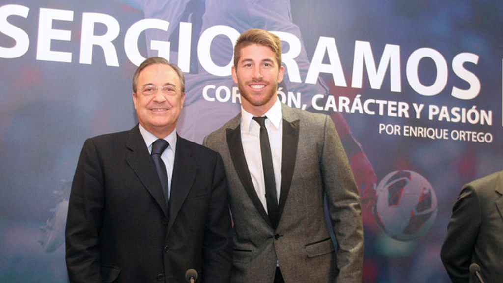 Sergio Ramos se emociona en la presentación de su biografía