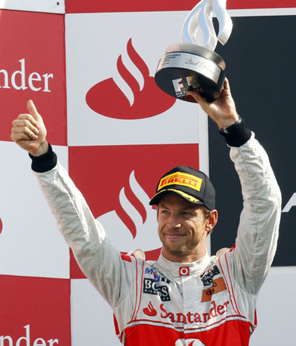 Jenson Button fue segundo