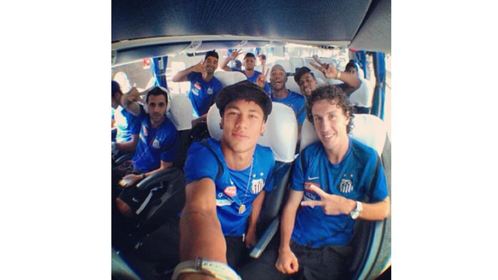 De viaje con sus compañeros