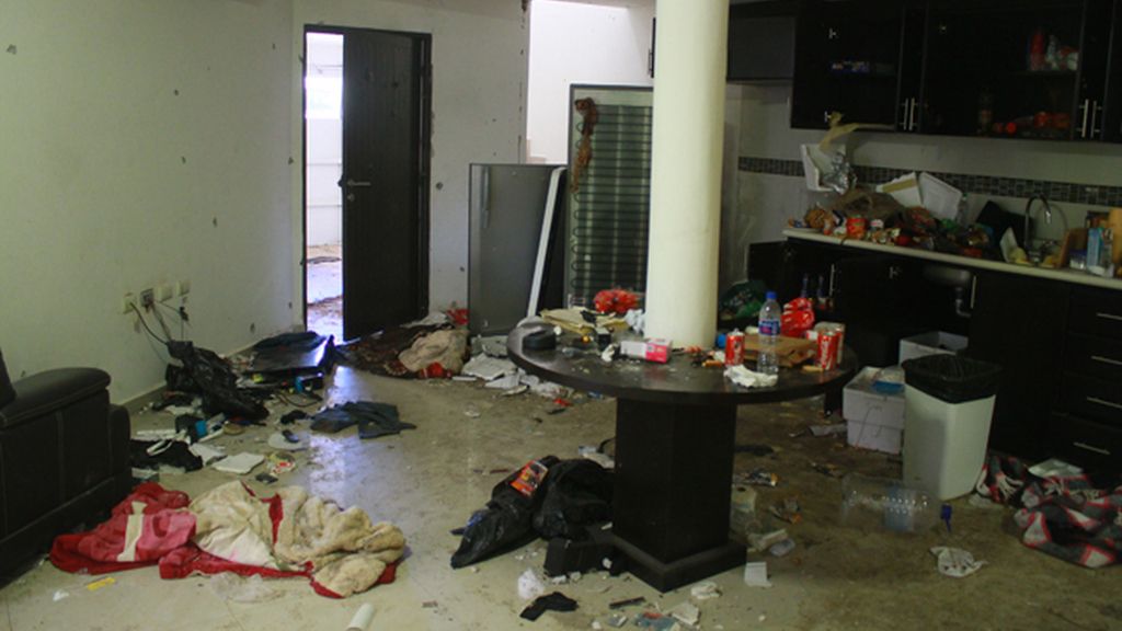 Así era el refugio donde se escondía el Chapo