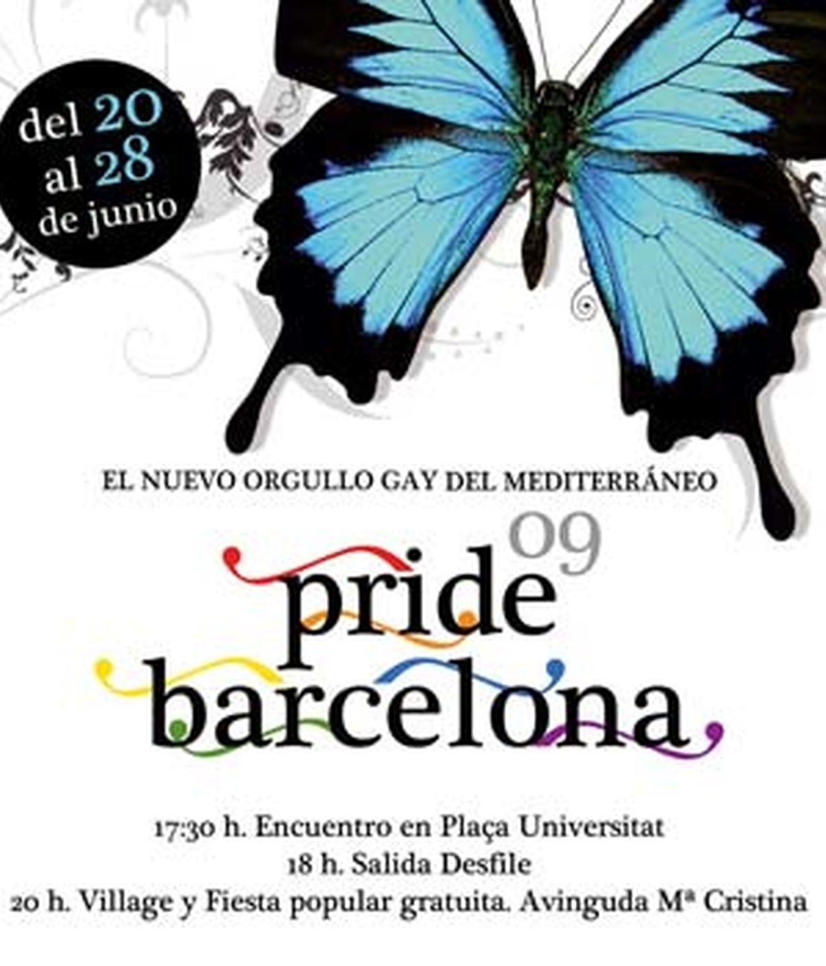 El desfile del Orgullo Gay del Mediterráneo, una gran fiesta con todo tipo de actividades, conciertos, cine, exposiciones, en Barcelona. Vídeo Informativos Telecinco.
