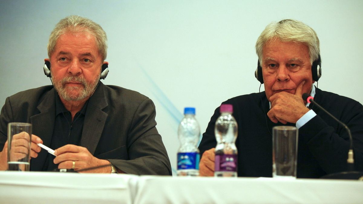 Felipe González y Lula hablan en Sao Paulo de nuevos desafíos democráticos