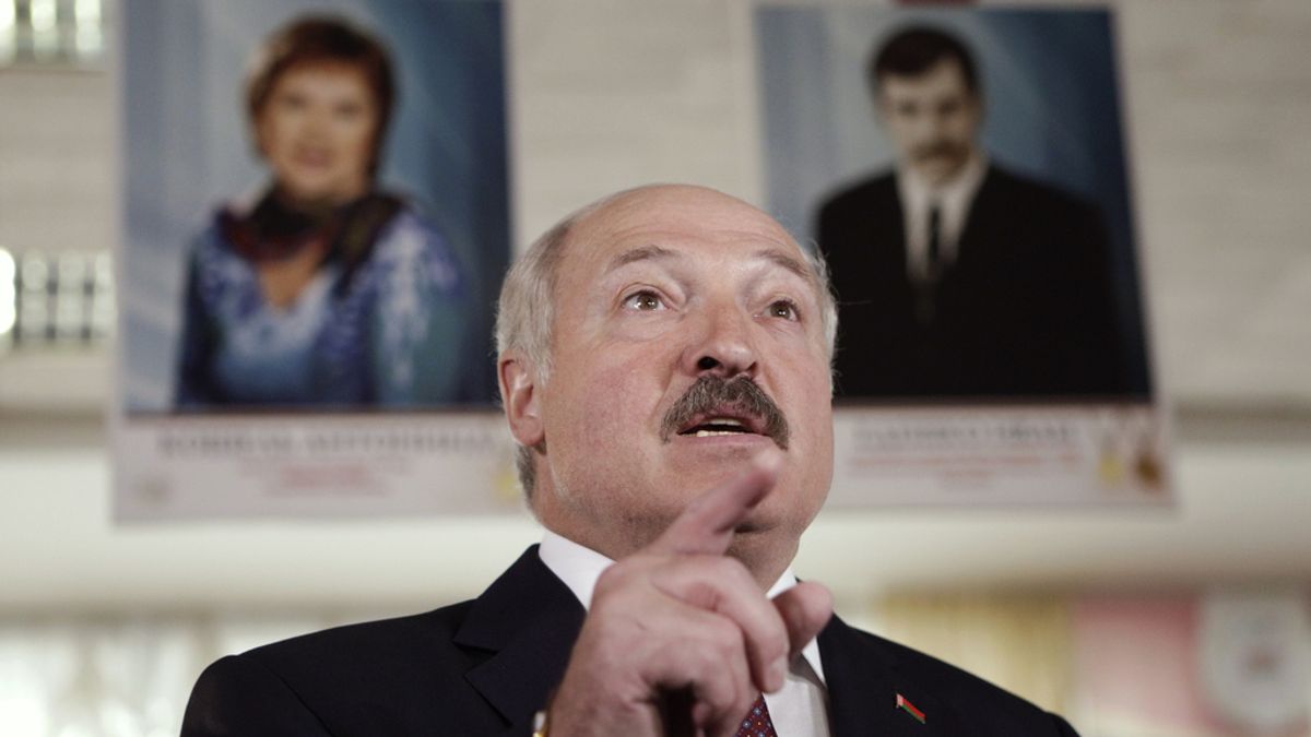 Alexander Lukashenko presidente de Bielorrusia. Foto: Reuters