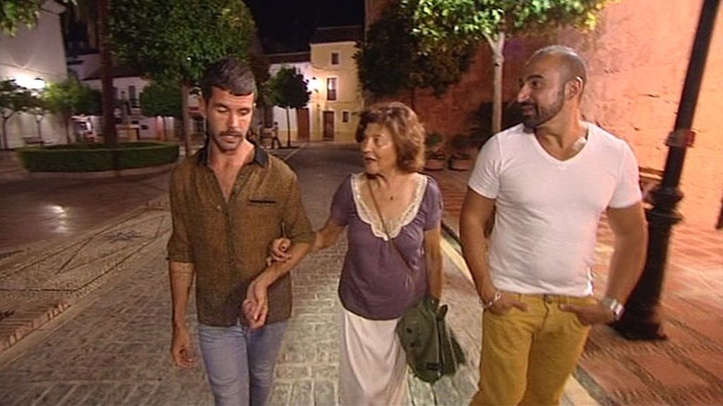 Pedriño y Ángel disfrutan de la noche marbellí