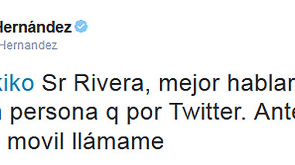 tuit, Kiko Hernández