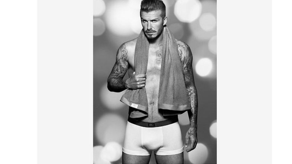 David Beckham se quita los pantalones