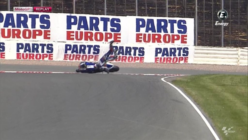 Caída en los Libres 2 de Sachsenring