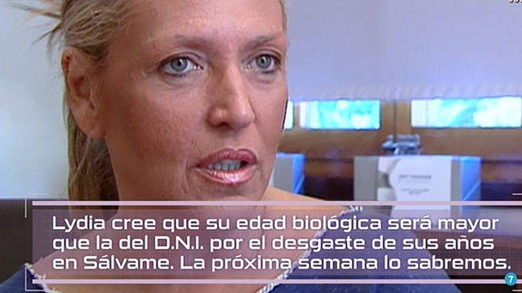 Lydia Lozano, entre lágrimas tras el análisis de sangre