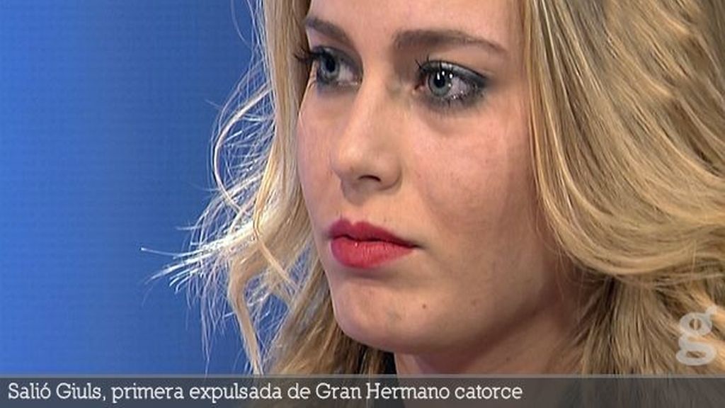Salió Giuls, primera expulsada de Gran Hermano catorce