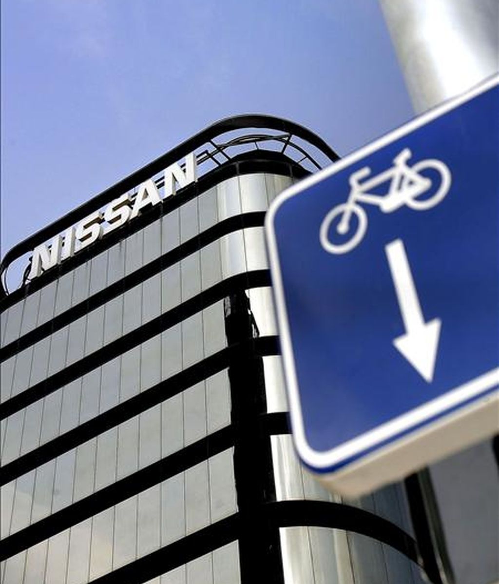 Imagen de la sede social de Nissan en Barcelona. EFE/Archivo Imagen de la sede social de Nissan en Barcelona. EFE/Archivo