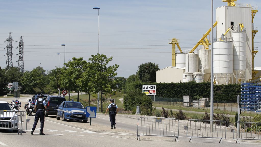 Antentado en una planta química en Francia