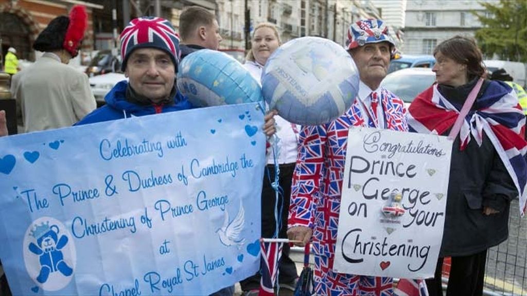 Bautizo del Príncipe Jorge de Cambridge