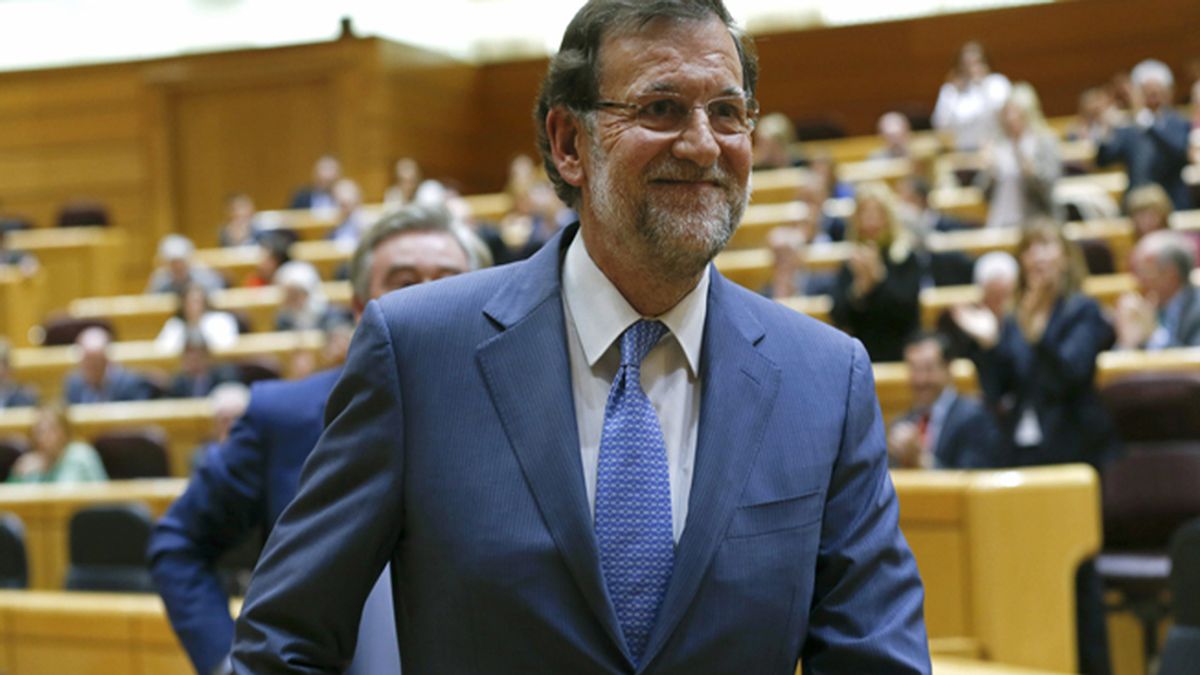 Rajoy presume de su gestión económica y evita hablar de corrupción en el Pleno