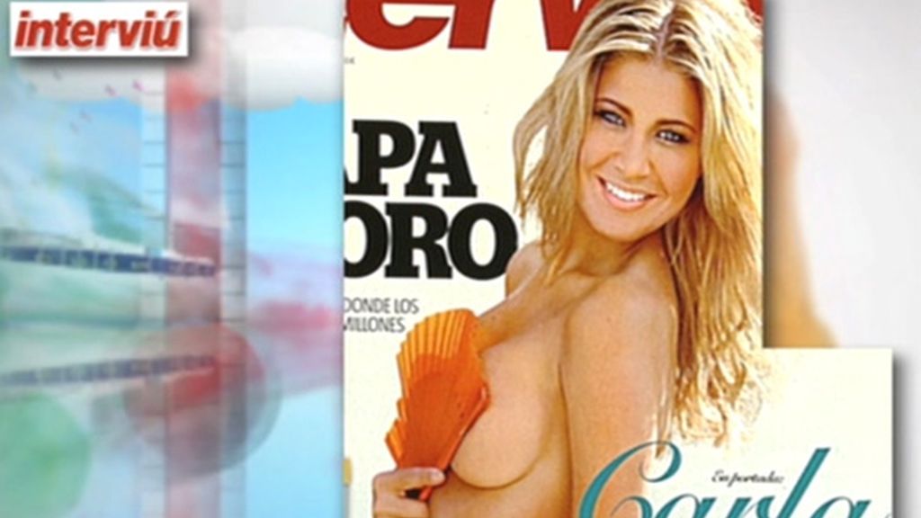 Carla Pereira posa en 'Interviú'