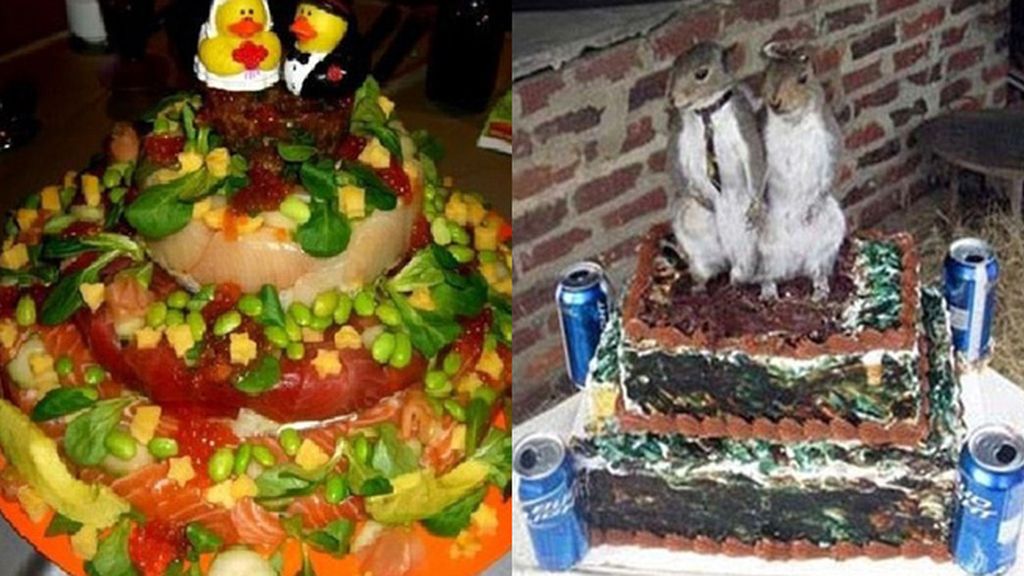 Las peores tartas de boda