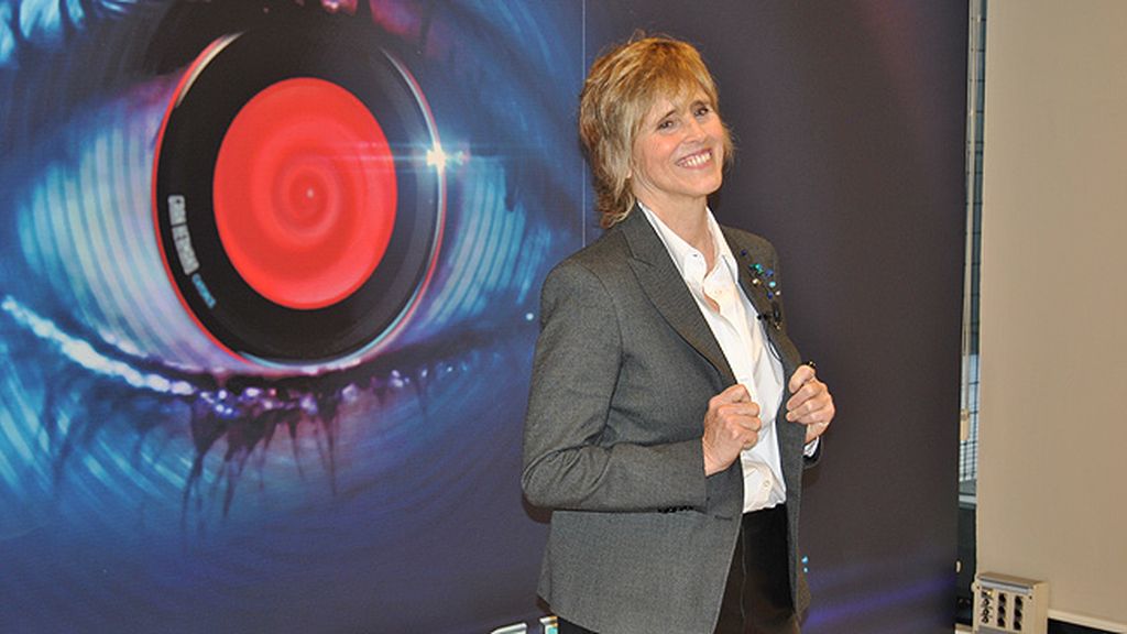 Llena de energía, Mercedes ha brillado en la rueda de prensa