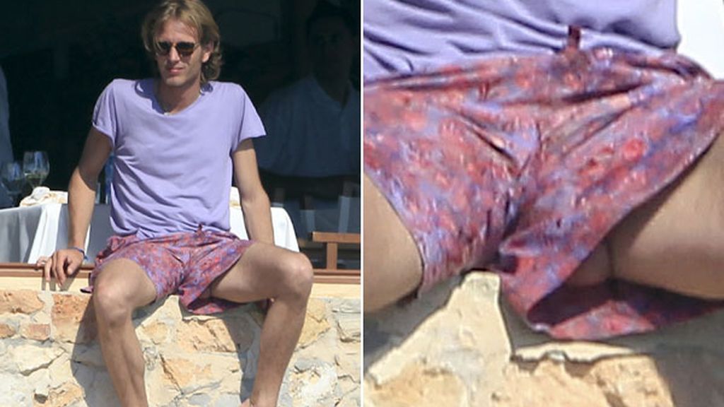 Andrea Casiraghi, en Ibiza y a lo loco