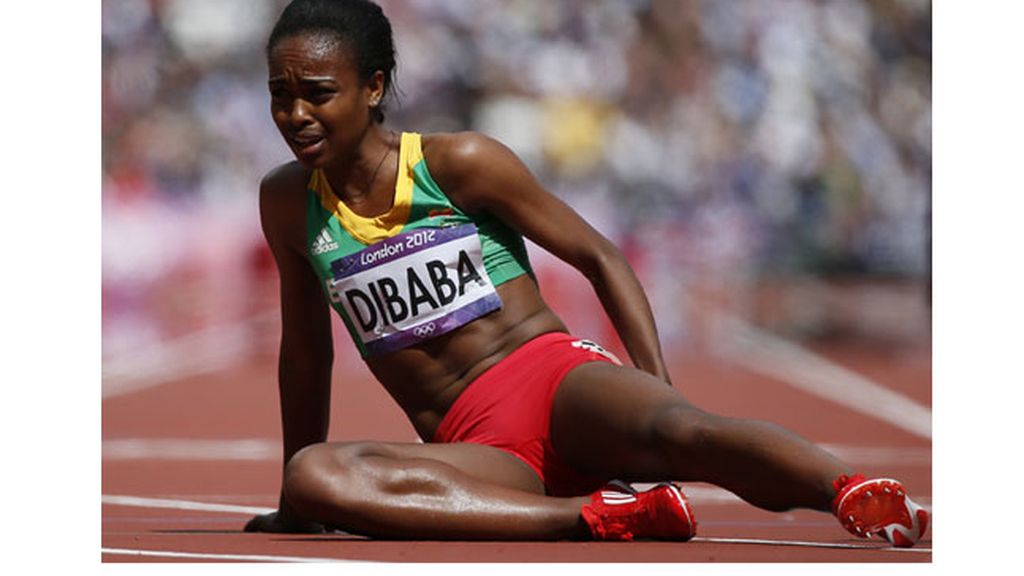 La etíope Genzebe Dibaba se lesiona y queda última en los 1.500 metros