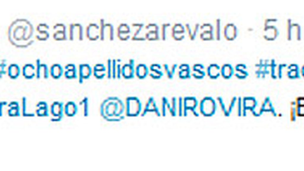 Tuits 'Ocho apellidos vascos'