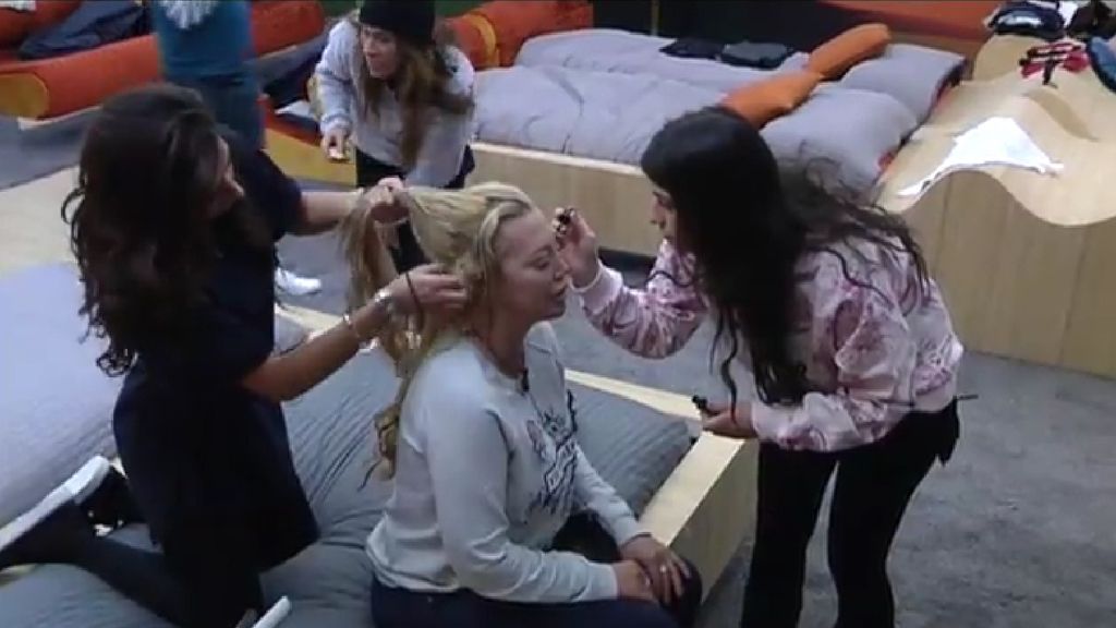 Belén Esteban se prepara para la ‘Sálvame Fashion Week’ en la Casa de ‘GH’