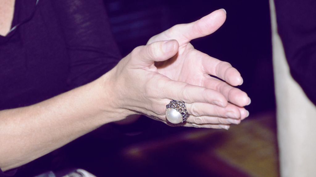 Belén Rueda lució este precioso anillo durante la presentación de \