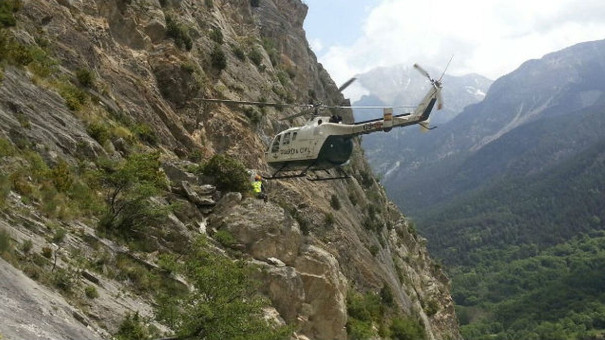 valle de Benasque, Guardia Civil, helicóptero