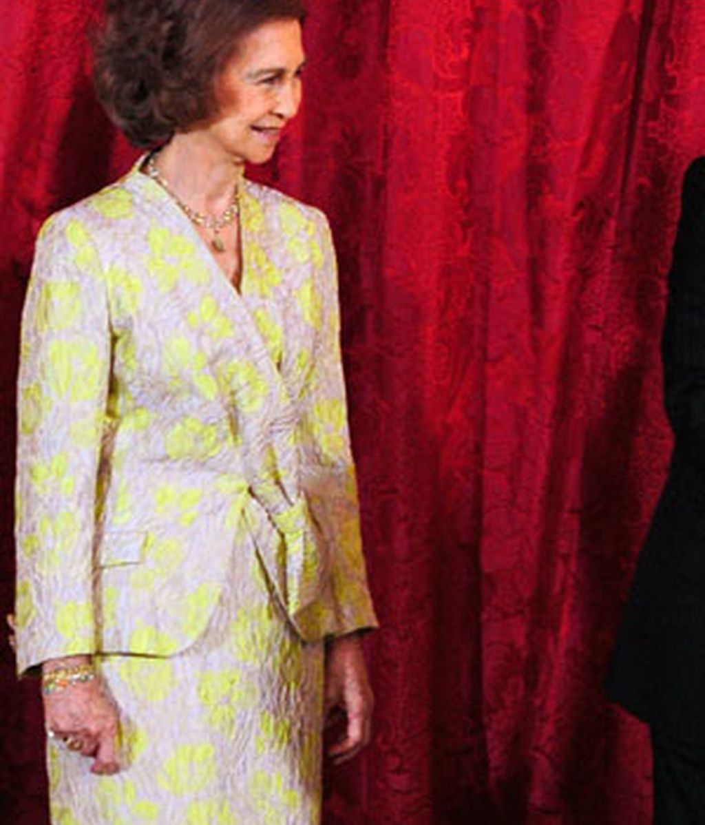 La Reina Sofía, arriesgada en el vestir