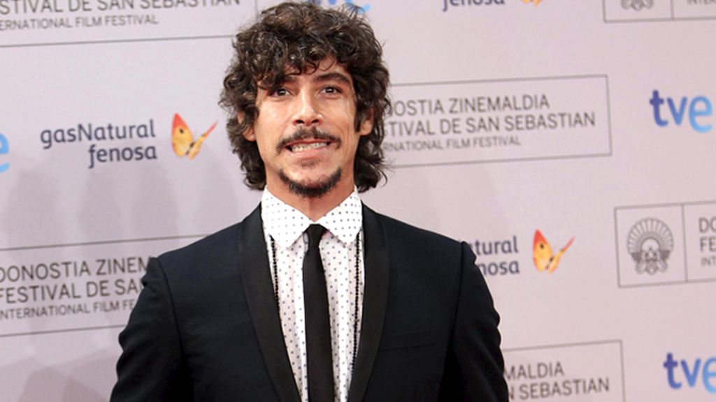 Óscar Jaenada en la gala inaugural del Festival de Cine de San Sebastián