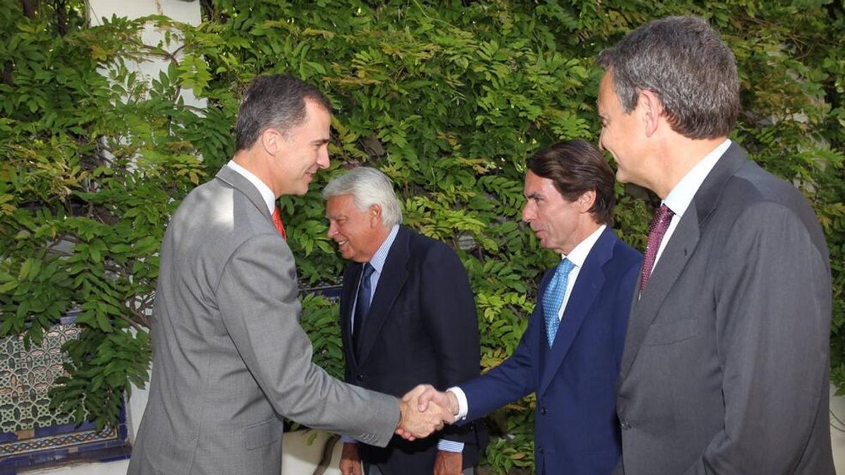 Don Felipe preside el Patronato del Real Instituto Elcano, su último acto como Príncipe de Asturias