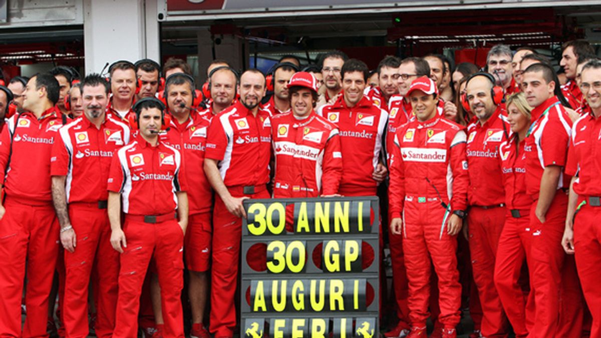 Alonso celebra su 30 cumpleaños en el GP de Hungría Alonso celebra su 30 cumpleaños en el GP de Hungría 
