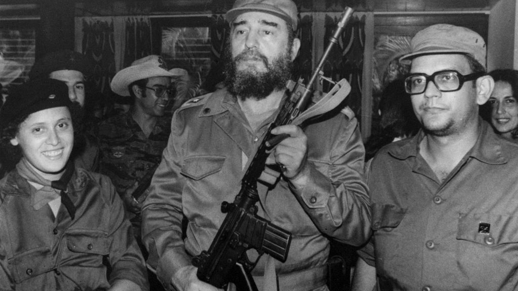 Un joven Fidel Castro