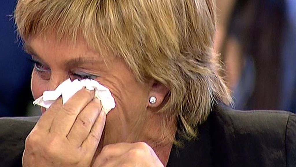 Acusaban a la colaboradora de ser 'la topa' y ella se defendía entre lágrimas
