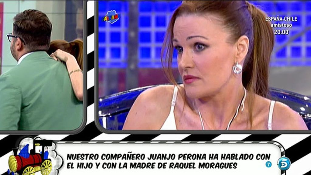 Raquel Moragues abandona corriendo el plató tras escuchar a su hijo