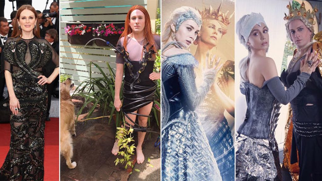 Puede mimetizarse con Charlize Theron en un poster o ser Julianne Moore