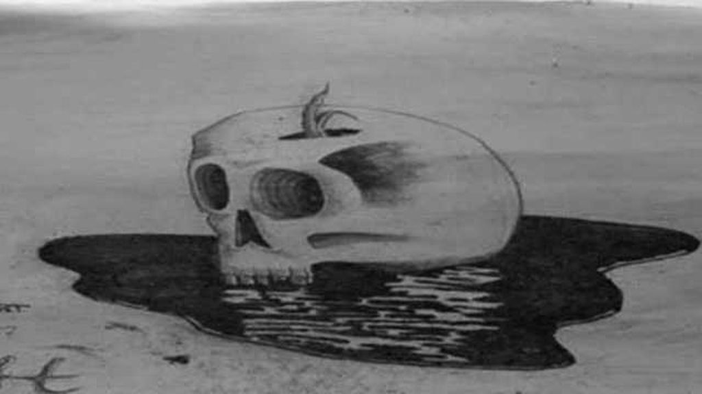 Crea imágenes en 3D solo con la arena de la playa